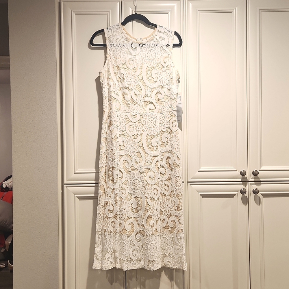 *SOLD* NWT TASH + SOPHIE | Lace Cutout Dress - Picture 2 of 6